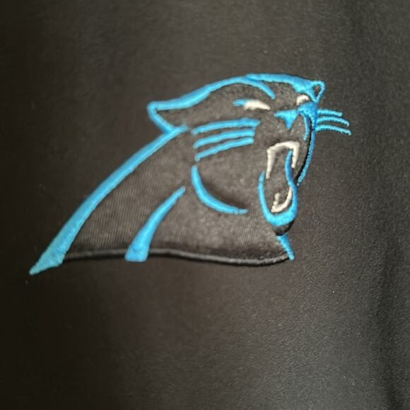 NFL PRO LINE CAROLINA PANTHERS 3x lined Black Jacket - Picture 4 of 10